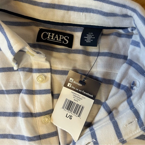 💰3 for $20 - Large New Chaps Fashion Polo - Picture 9 of 10